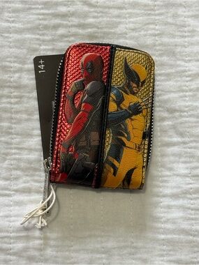 Loungefly: Marvel Deadpool & Wolverine Accordion Zip Around Wallet